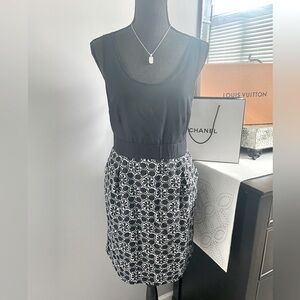 Black and White Dress